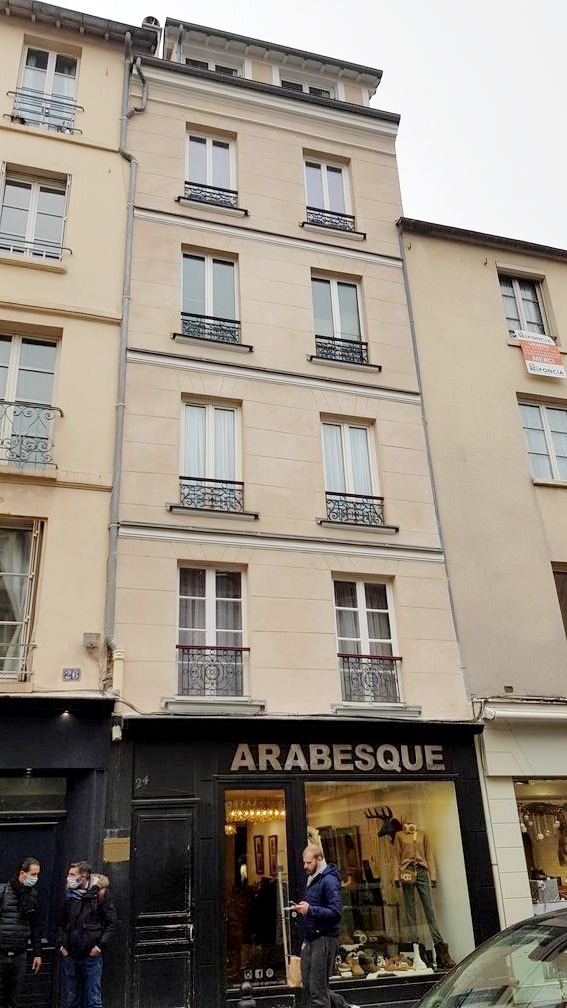 Traitement de façades, Saint-Germain-en-Laye (MV342)