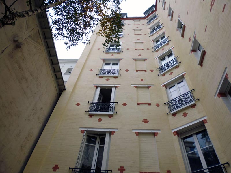 Ravalement brique - Avenue Charles-de-Gaulle, Neuilly-Sur-Seine