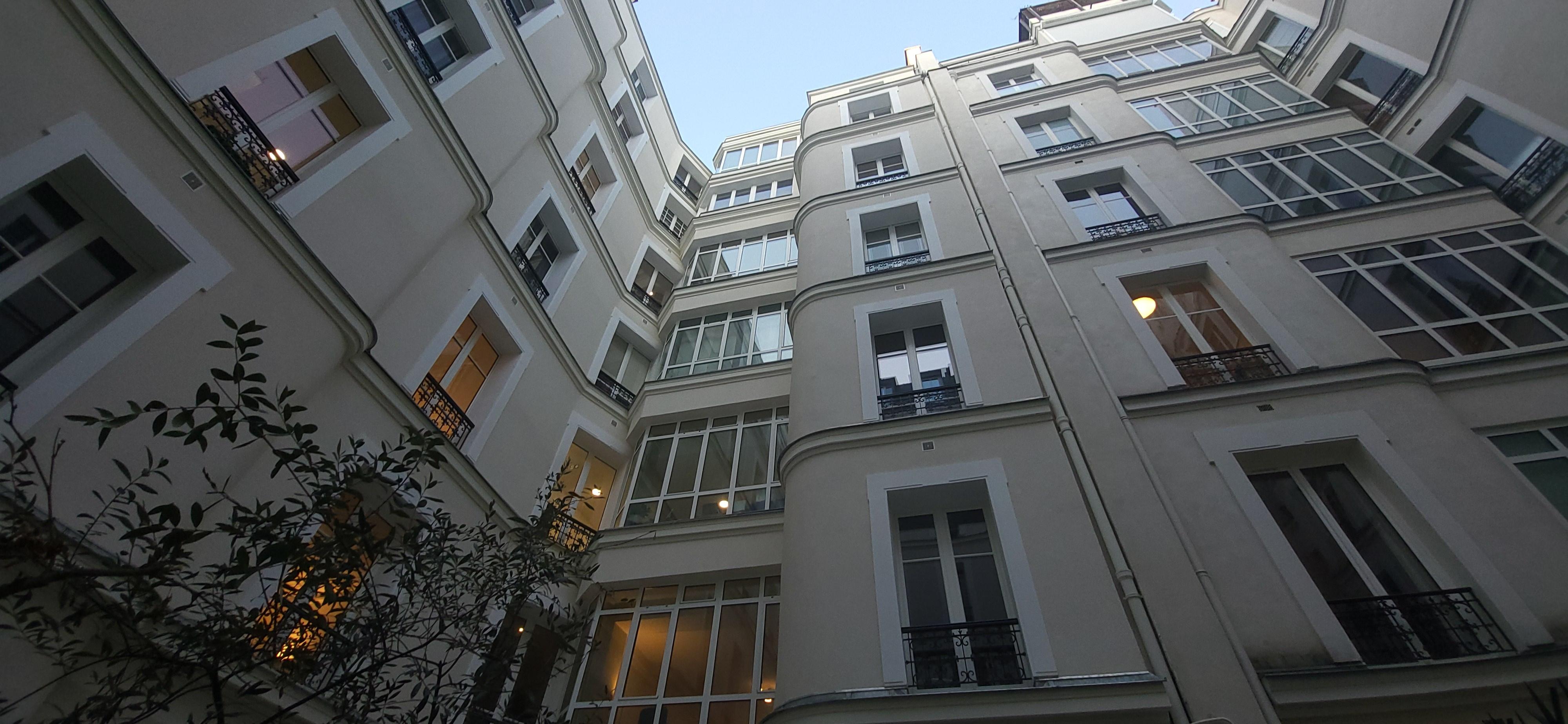 Ravalement d'isolation thermique par l'extérieur, Paris
