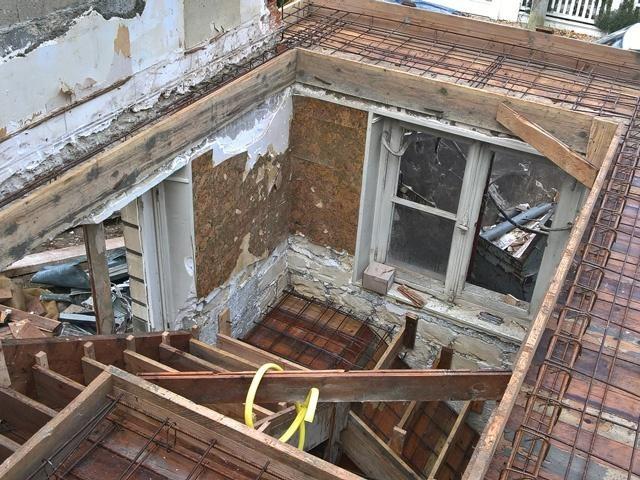 coffrage metal escalier