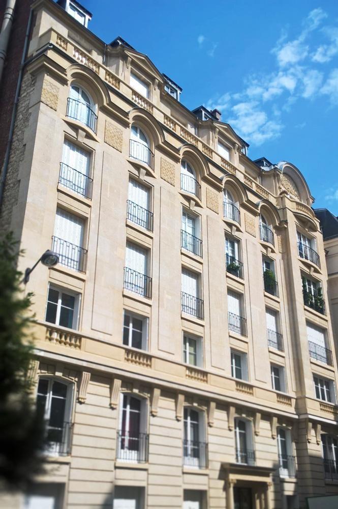 Ravalement pierre, 16 rue Jasmin, Paris Ravalement de facade immeuble