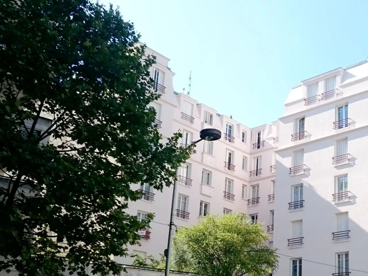 Ravalement c&ocirc;t&eacute; rue avenue Gambetta - Courbevoie